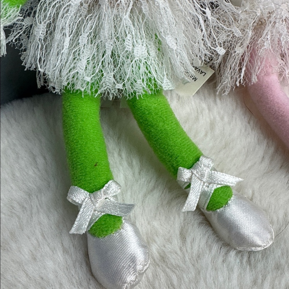 RUSS Berrie At The Ballet Bettina Plush Frog Rare TuTu - Picture 3 of 7